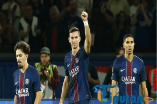 PSG Taklukkan Angers 1-0 Berkat Gol Fabian Ruiz