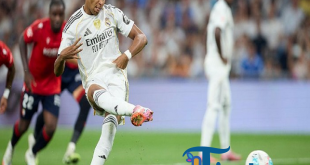 Real Madrid Amankan Kemenangan atas Osasuna Lewat Penalti Mbappé