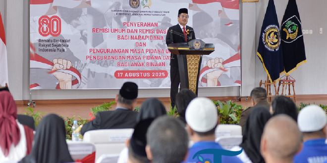 Remisi Diberikan kepada 20.145 Narapidana di Sumut, Sekdaprov Tekankan Pentingnya Perilaku Positif