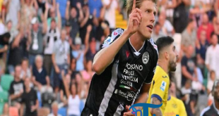 Thomas Kristensen Cetak Gol Lewat Sundulan, Udinese Unggul 1-0 Atas Verona