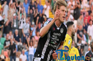 Thomas Kristensen Cetak Gol Lewat Sundulan, Udinese Unggul 1-0 Atas Verona
