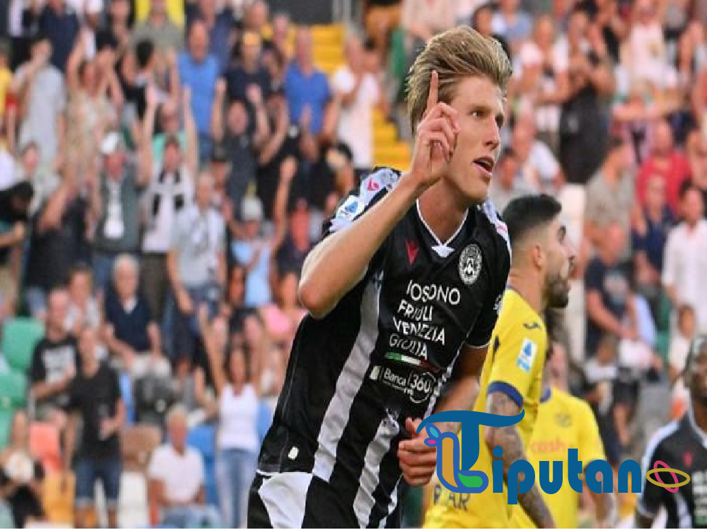 Thomas Kristensen Cetak Gol Lewat Sundulan, Udinese Unggul 1-0 Atas Verona