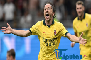 AC Milan Tundukkan Bologna Lewat Gol Modric, Allegri Diusir Wasit