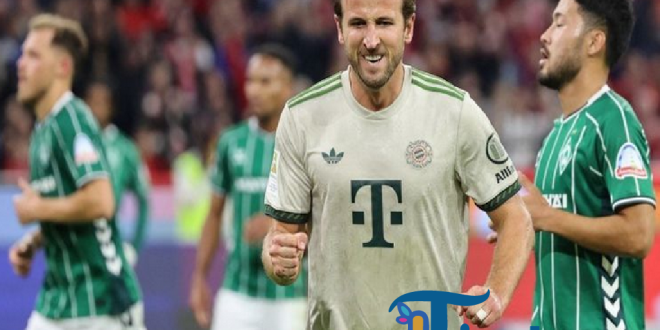Bayern Bungkam Werder Bremen 4-0, Harry Kane Cetak Gol ke-100