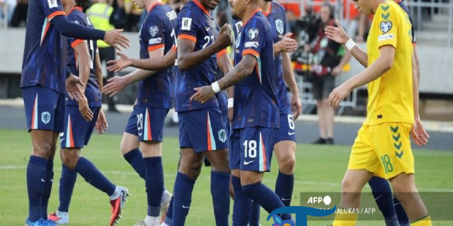 Belanda Tundukkan Lituania 3-2, Memphis Depay Cetak Dua Gol Penentu