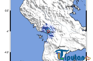 Gempa Magnitudo 2.7 Guncang Wilayah Barat Daya Kolaka, BMKG Pastikan Tak Berpotensi Tsunami