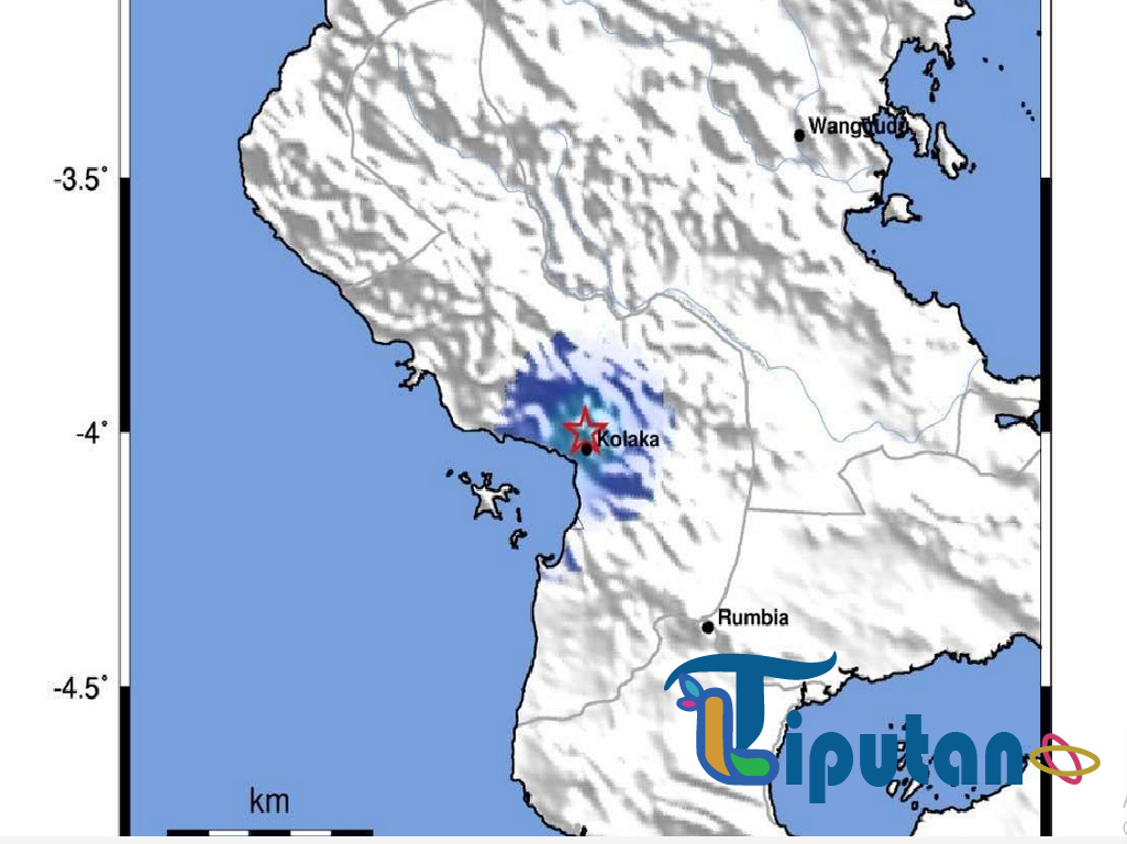Gempa Magnitudo 2.7 Guncang Wilayah Barat Daya Kolaka, BMKG Pastikan Tak Berpotensi Tsunami