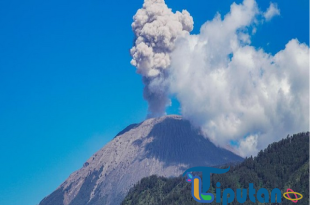 Gunung Semeru Alami Empat Kali Erupsi Hari Ini, Status Tetap Waspada
