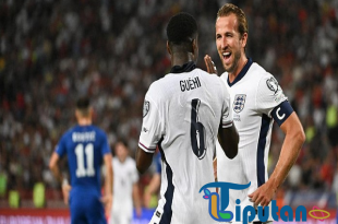 Inggris Lumat Serbia 5-0, Harry Kane Pimpin Pesta Gol