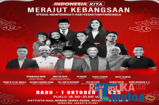Memperingati Hari Kesaktian Pancasila, Garuda TV Tayangkan Program Khusus “Indonesia Kita Spesial: Merajut Kebangsaan”