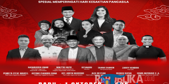 Memperingati Hari Kesaktian Pancasila, Garuda TV Tayangkan Program Khusus “Indonesia Kita Spesial: Merajut Kebangsaan”