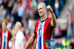 Norwegia Bungkam Moldova 11-1, Haaland Cetak Lima Gol Spektakuler