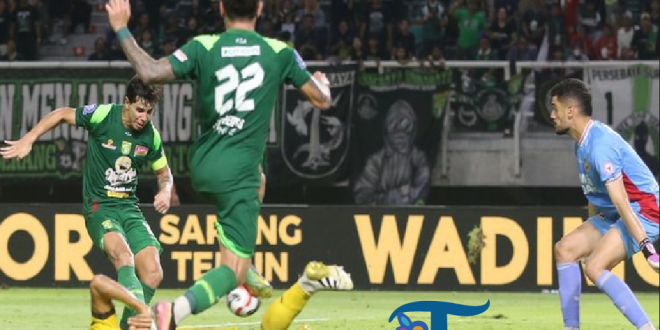 Persebaya Tundukkan Semen Padang 1-0: Gol Bruno Moreira Antar Bajul Ijo Merangsek ke Papan Atas