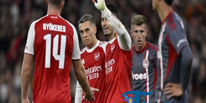 Arsenal vs Olympiakos: The Gunners Raih Kemenangan 2-0