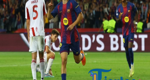 Barcelona vs Olympiakos: Fermin Cetak Hat-trick, Los Cules Bungkam 10 Pemain Lawan