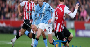 Brentford vs Manchester City: Haaland Bawa Kemenangan untuk The Citizens
