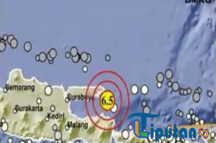 Gempa Susulan Guncang Wilayah Sumenep, Madura