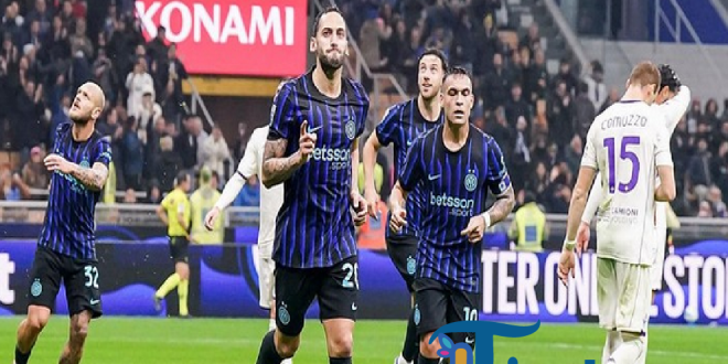 Inter vs Fiorentina: Calhanoglu Cetak Brace, Nerazzurri Menang Telak 3-0