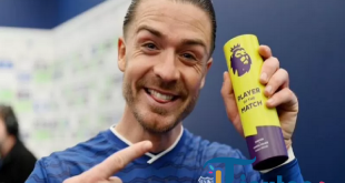 Jack Grealish Akhiri Rekor 19 Laga Tak Terkalahkan Crystal Palace, Everton Menang Dramatis