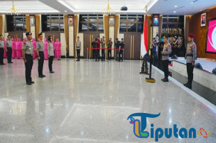 Kapolri Pimpin Upacara Kenaikan Pangkat 27 Perwira Tinggi Polri, Termasuk Dankobrimob dan Kabaintelkam