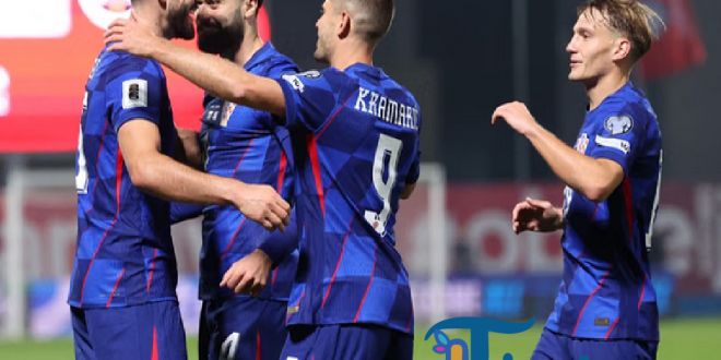 Kroasia Bungkam Gibraltar, Vatreni Dekati Tiket Piala Dunia 2026