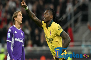 Leão Cetak Brace, Milan Tundukkan Fiorentina 2-1