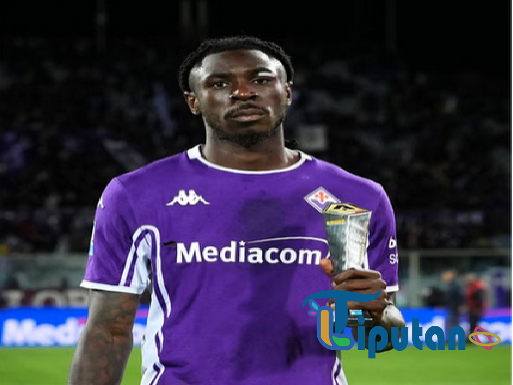 Moise Kean Cetak Penalti di Menit Akhir, Fiorentina Terhindar dari Kekalahan Lawan Bologna