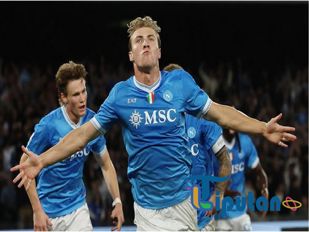 Napoli Bangkit, Hojlund Antar Il Partenopei Menang 2-1 atas Genoa