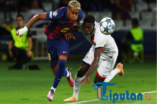 PSG Bangkit dan Taklukkan Barcelona 2-1
