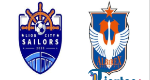 Prediksi Skor dan Statistik Head-to-Head Lion City Sailors vs Albirex Niigata di S League