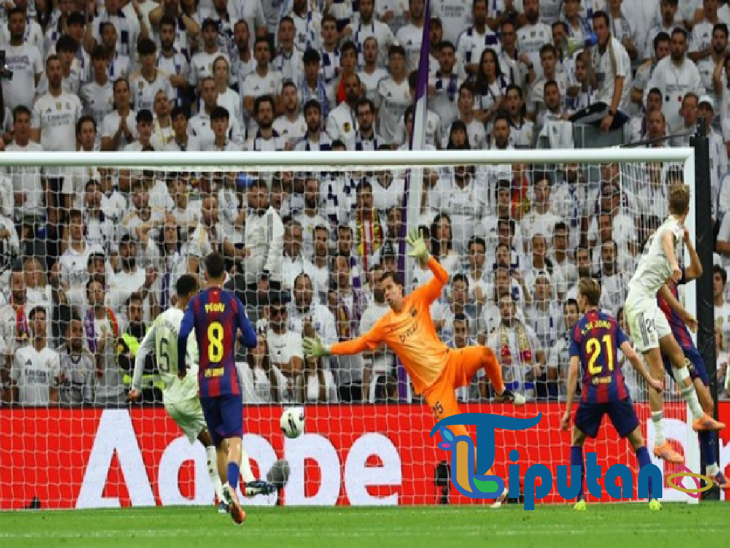 Real Madrid Bungkam Barcelona, Laga Diwarnai Kericuhan