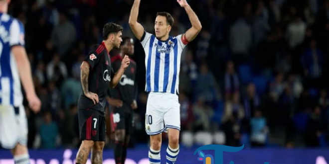Sociedad Tundukkan Sevilla dan Lepas dari Zona Degradasi