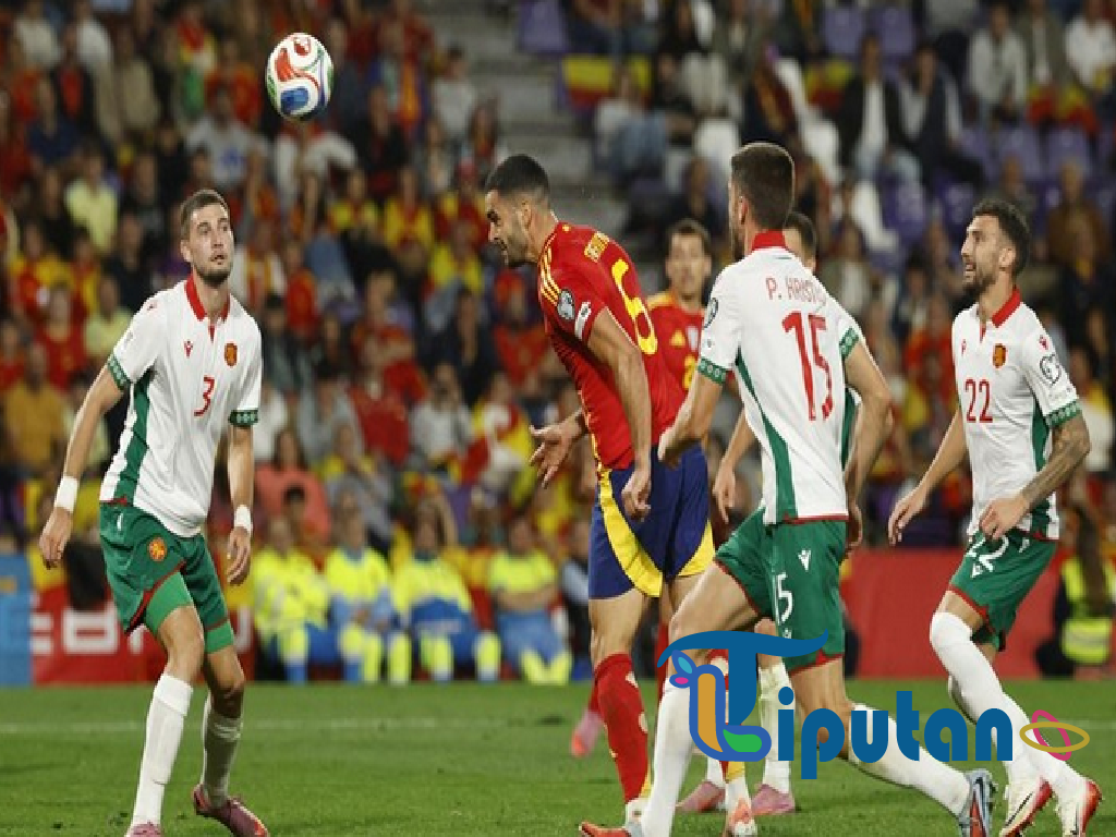 Spanyol Bungkam Bulgaria 4-0, Merino Cetak Brace