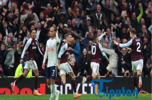 Tottenham Tumbang 1-2, Aston Villa Balikkan Keadaan