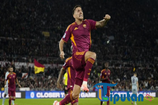 AS Roma Kalahkan Udinese 2-0, I Lupi Duduki Puncak Serie A