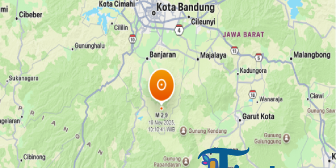 Gempa Guncang Kabupaten Bandung, BMKG Sebut Dipicu Sesar Aktif
