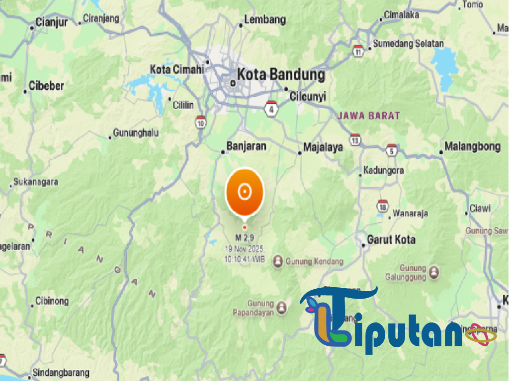 Gempa Guncang Kabupaten Bandung, BMKG Sebut Dipicu Sesar Aktif