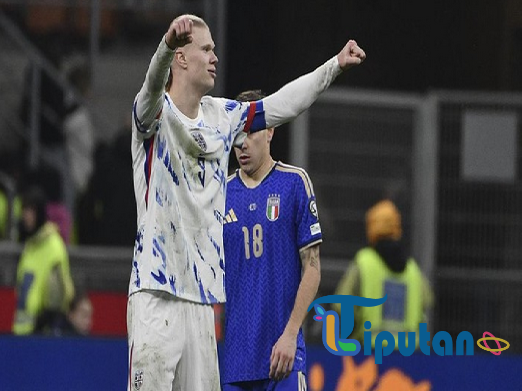Italia vs Norwegia: Skor 4-1, Haaland dkk Amankan Tiket Piala Dunia 2026