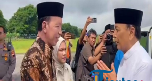 Jokowi Hadir Jemput Jenazah Istri Wiranto di Bandara Solo