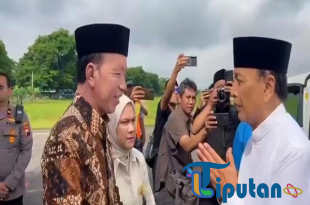 Jokowi Hadir Jemput Jenazah Istri Wiranto di Bandara Solo