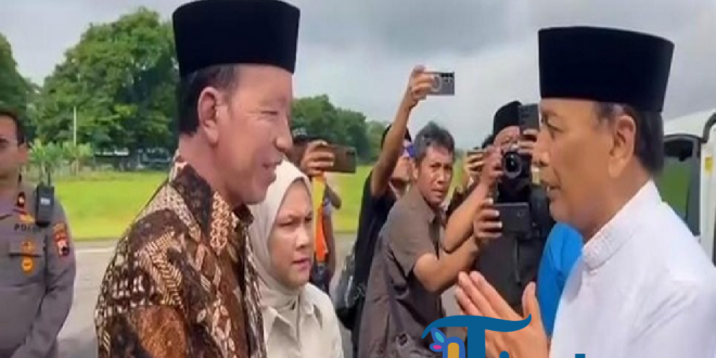 Jokowi Hadir Jemput Jenazah Istri Wiranto di Bandara Solo