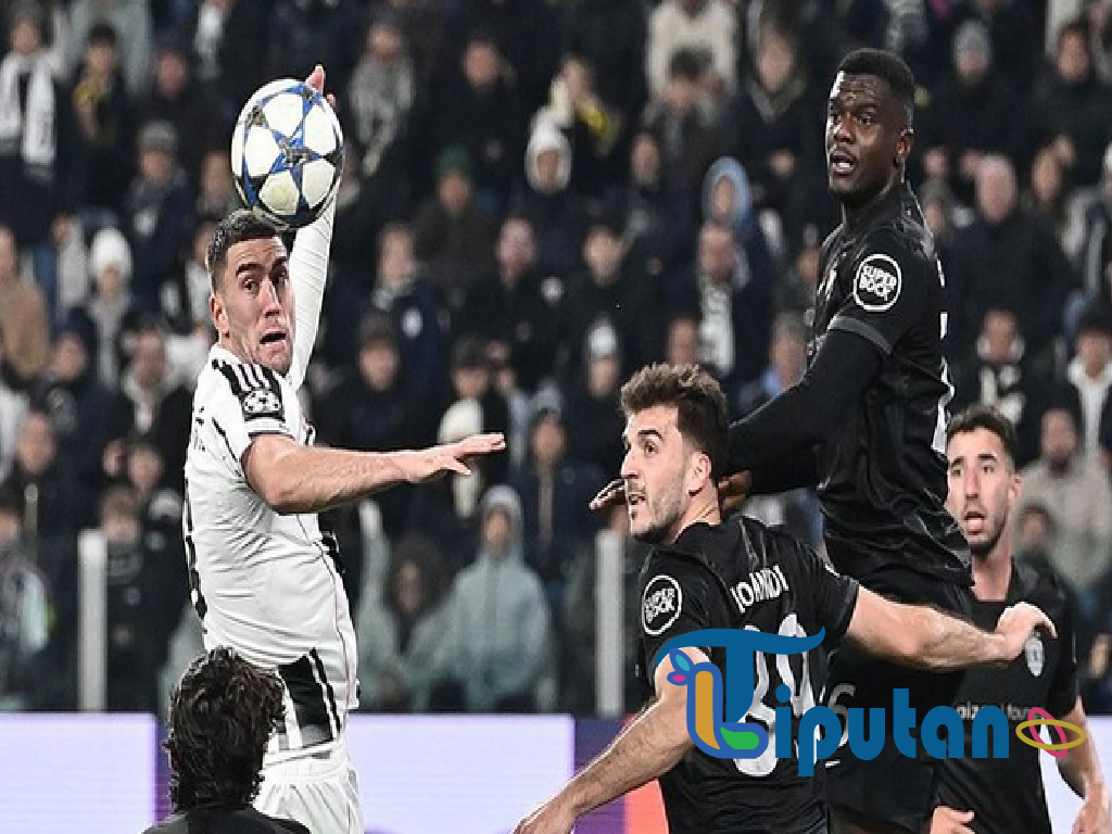 Juventus Gagal Amankan Kemenangan, Sporting Curi Poin di Turin