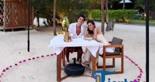 Manisnya! Olla Ramlan Beri Kejutan di Ulang Tahun Tristan Molina