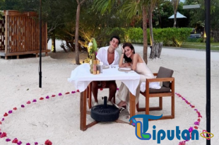 Manisnya! Olla Ramlan Beri Kejutan di Ulang Tahun Tristan Molina