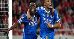 Olympiakos vs Madrid: Mbappé Cetak Empat Gol, El Real Menang Tipis 4-3