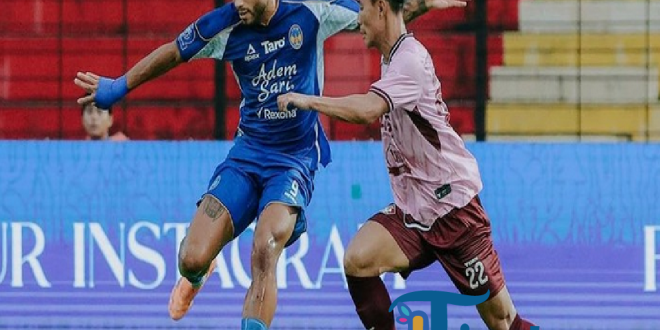 PSIM Yogyakarta Kalahkan Persik Kediri 2-1, Laskar Mataram Naik ke Posisi Kedua Klasemen Super League