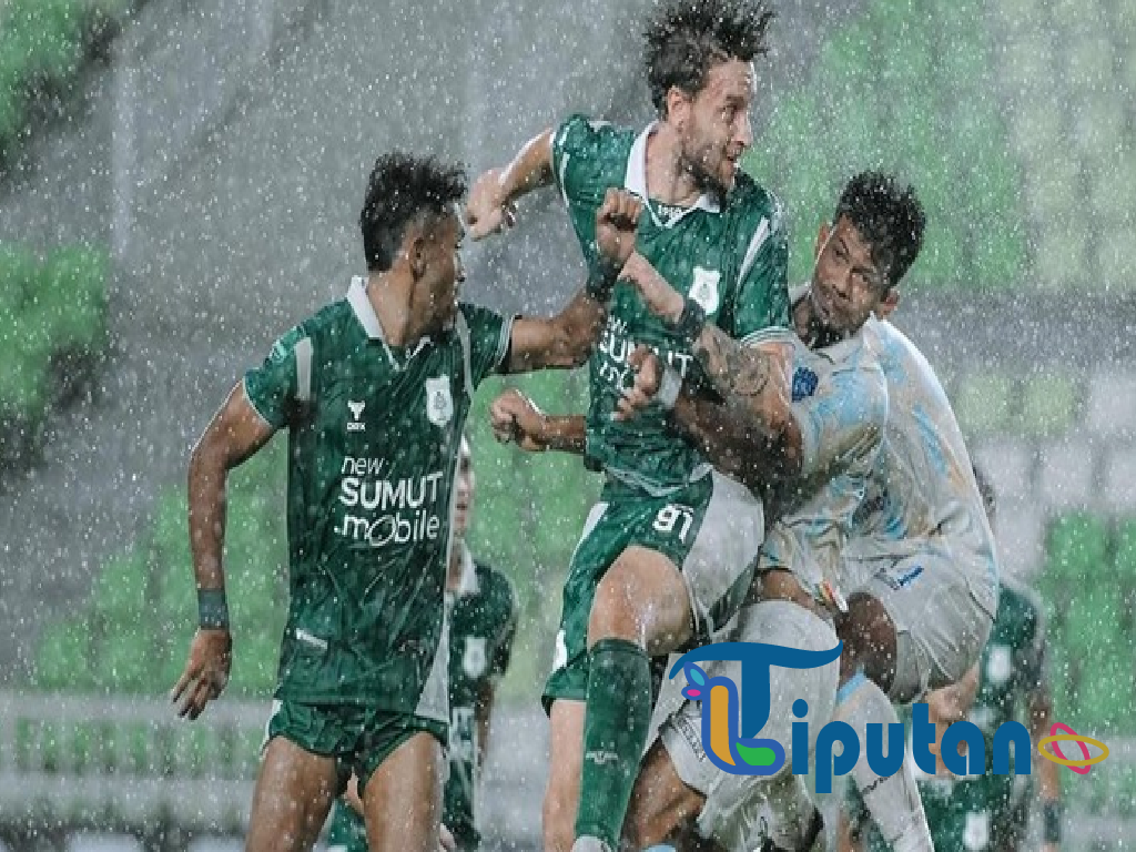 PSMS Medan vs PSPS Riau Tuntas dengan Skor 1-1
