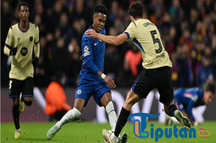Paruh Pertama: Barcelona Diganggu Kartu Merah, Chelsea Memimpin 1-0