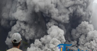Pendaki di Ranu Kumbolo Diminta Evakuasi Akibat Erupsi Gunung Semeru