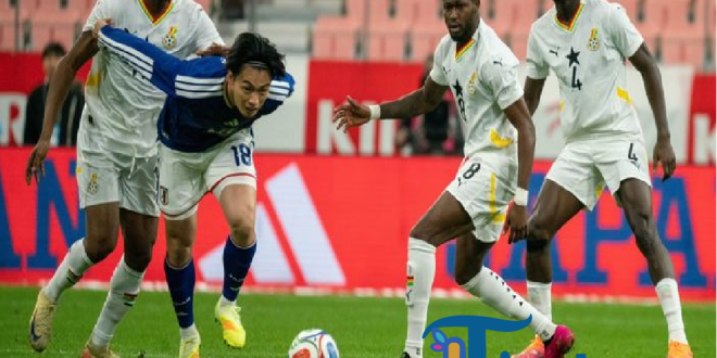 Uji Coba Jepang vs Ghana: Cedera Mengerikan Menimpa Black Stars, Sang Raja Asia Kembali Berjaya
